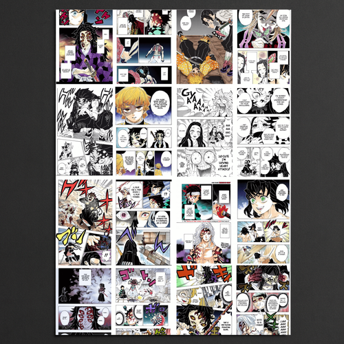 πΌοΈ Demon Slayer Coloured Manga Poster (24 x 36 inches)
