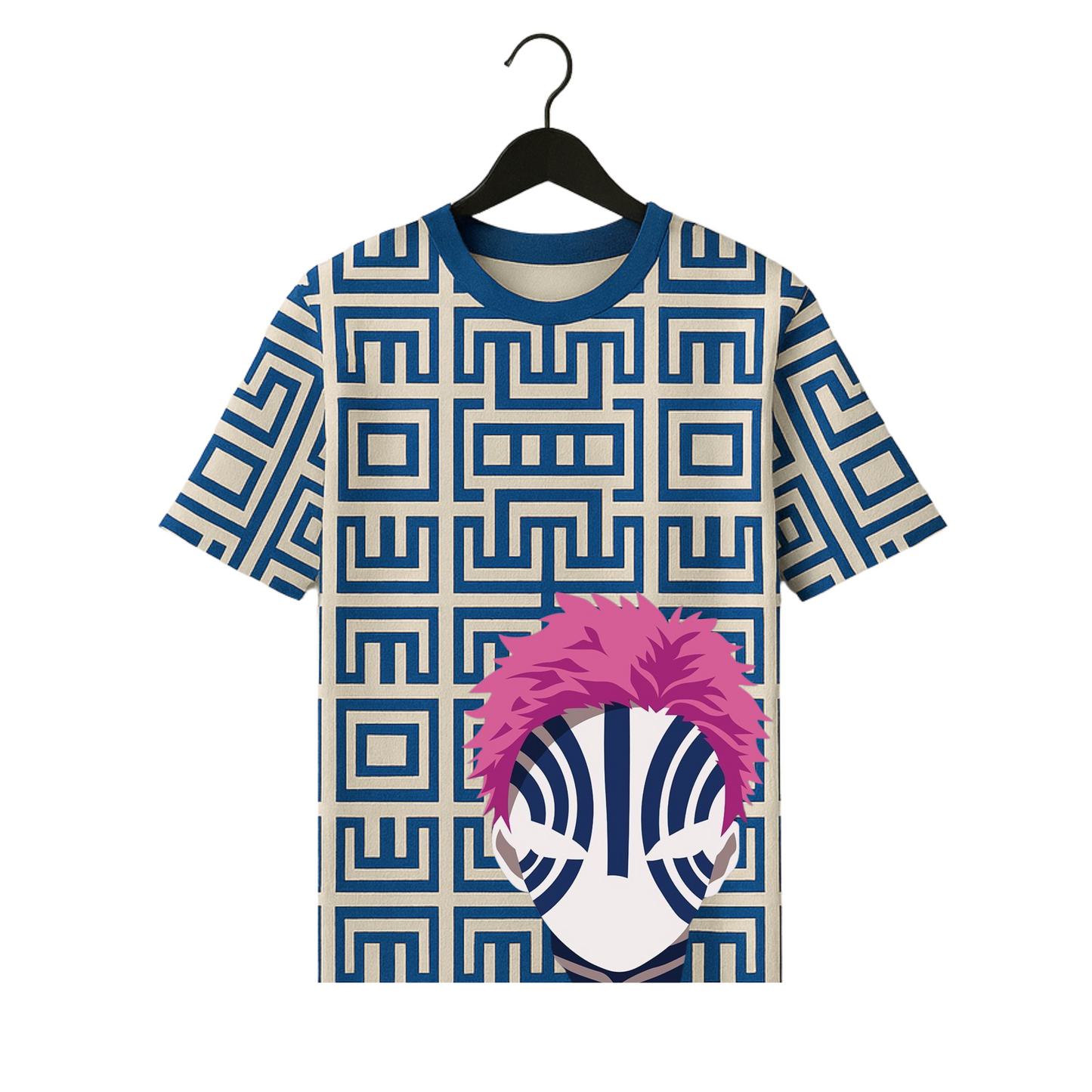 Akaza 🌌 Upper Moon Battle-Ready Pattern Tee