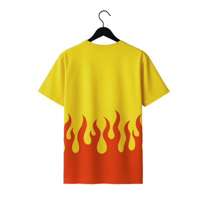 Rengoku 🔥 Flame-Inspired Streetwear Tee