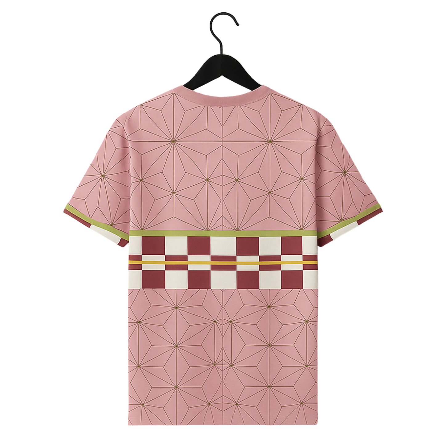 Nezuko 🌸 Elegant Pattern PolyCotton Tee