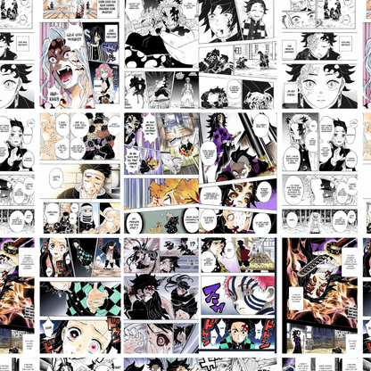 🖼️ Demon Slayer Coloured Manga Poster (24 x 36 inches)