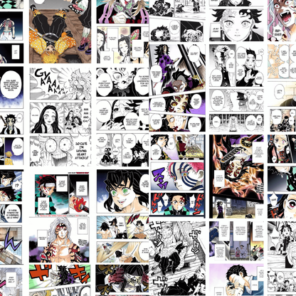 🖼️ Demon Slayer Coloured Manga Poster (24 x 36 inches)