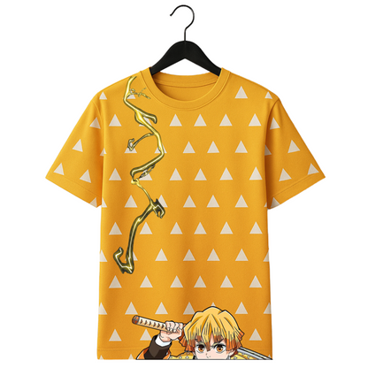 Zenitsu ⚡ Inspired Premium PolyCotton Tee