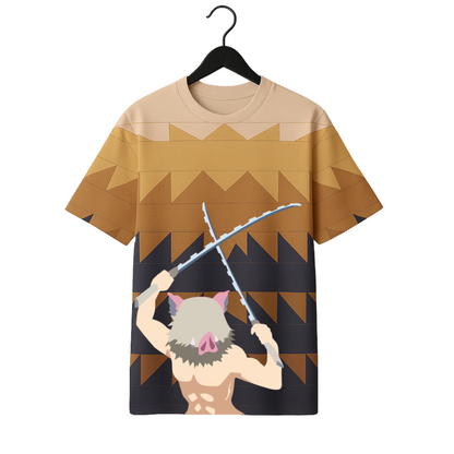 Inosuke 🐗 Beast Slayer Wild Aesthetic Tee